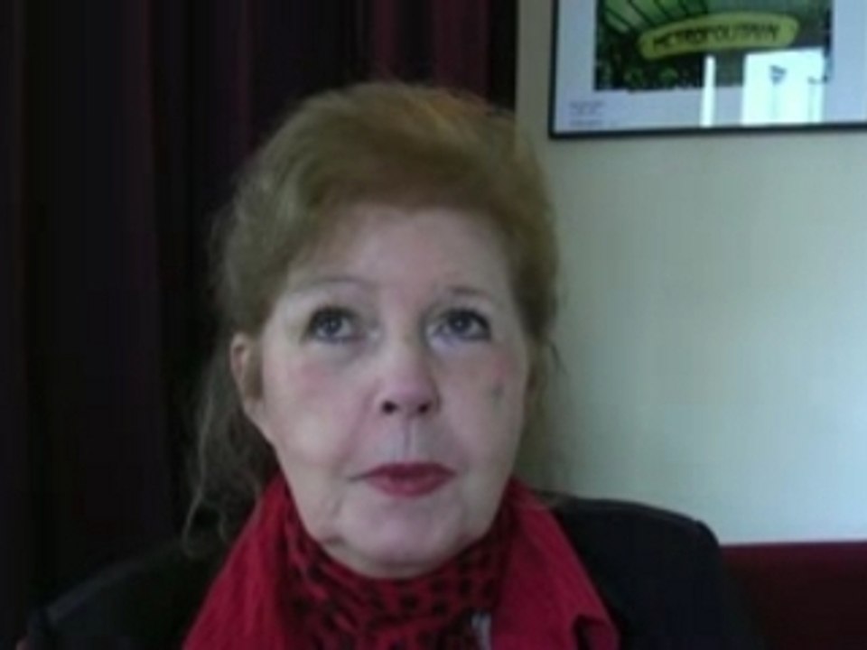 Brigitte, habitante de la rue Saint-Antoine