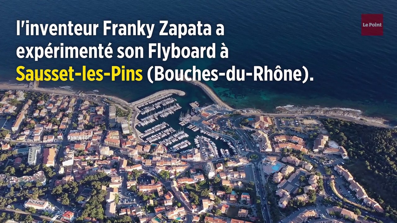 Nuisances sonores, pollution... La face cachée du Flyboard de Franky Zapata