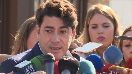 David Pérez da el pésame a familia de Blanca Fernández