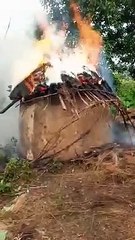 Hafia-Labé : Une vingtaine d’habitations réduites en cendre à Gonkou…