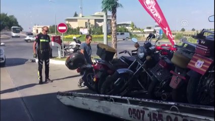 Tescilsiz, plakasız ve modifiye motosikletlere 'özel denetim'