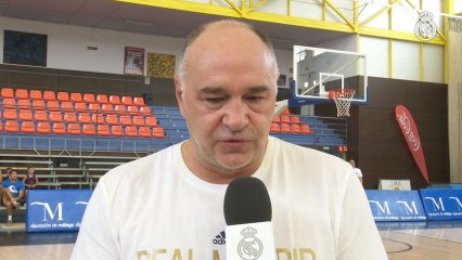 Pablo Laso analiza la pretemporada del Real Madrid