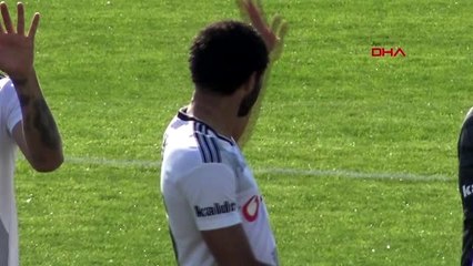 Spor beşiktaş hazırlık maçında ümraniyespor'la karşılaştı
