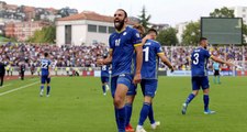 Kosova'nın Çekya'yı yendiği maçta Vedat Muriç 1 golle oynadı