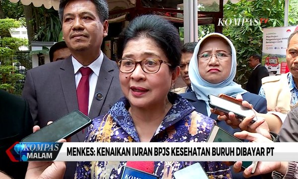 Menkes: Kenaikan Iuran BPJS Kesehatan Buruh Dibayar Perusahaan