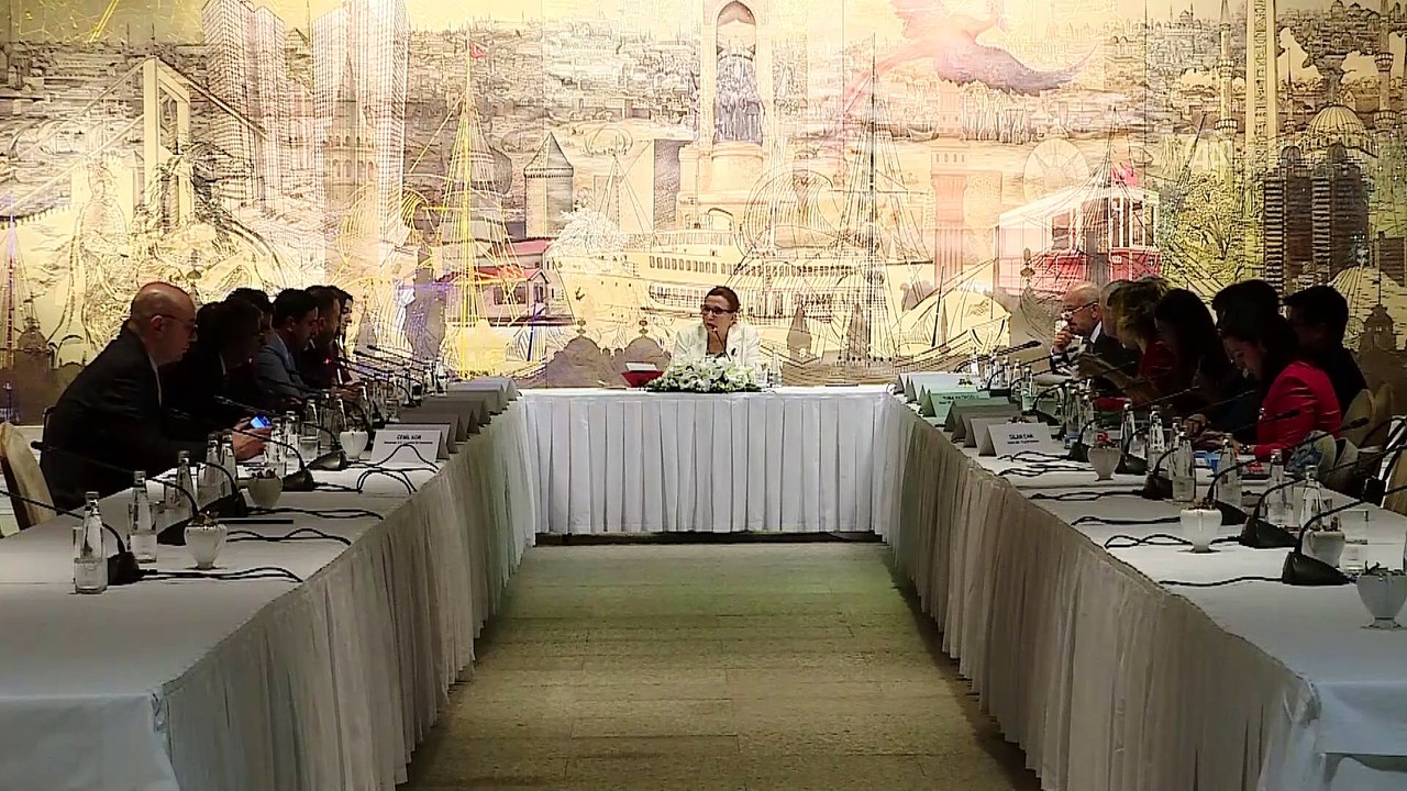 Ticaret Bakanı Pekcan, ABD Ticaret odası temsilcilerini kabul etti - İSTANBUL