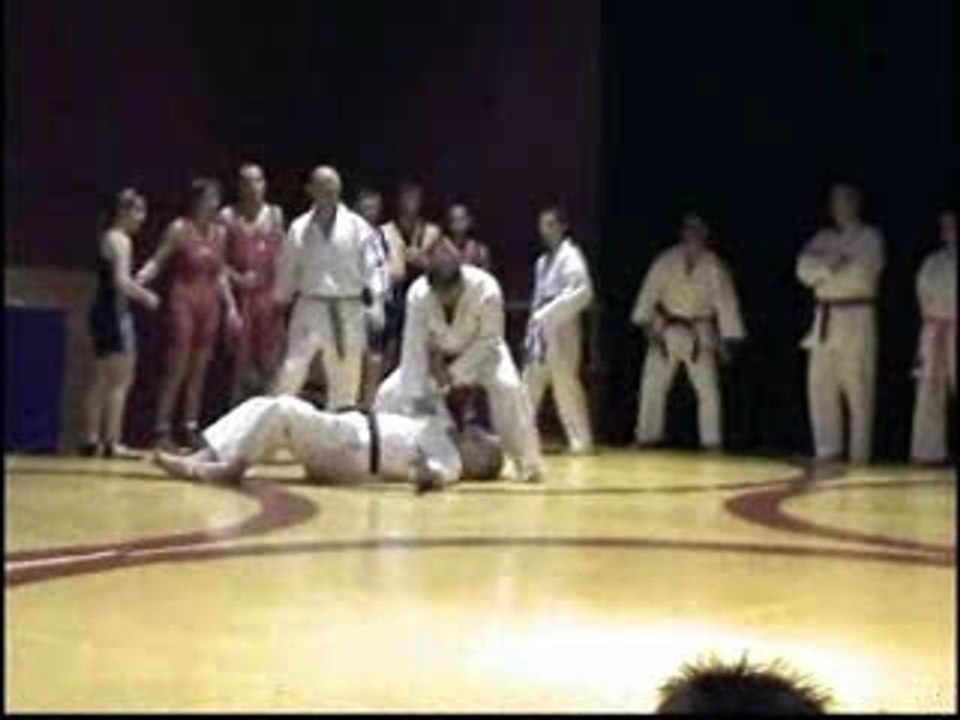 Démonstration de karaté