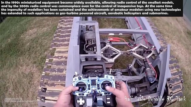 MINI ENGINE RC BATTLE TANKS SHOOTING and SMOKE