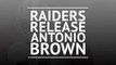 Oakland Raiders release Antonio Brown