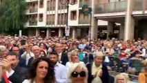 Salvini a Borgosesia per il Monumento dedicato al generale Dalla Chiesa (07.09.19)