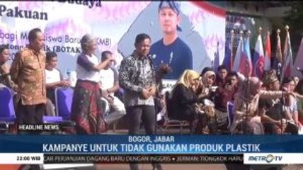 Kampanye Anti Plastik Digencarkan di Kota Bogor