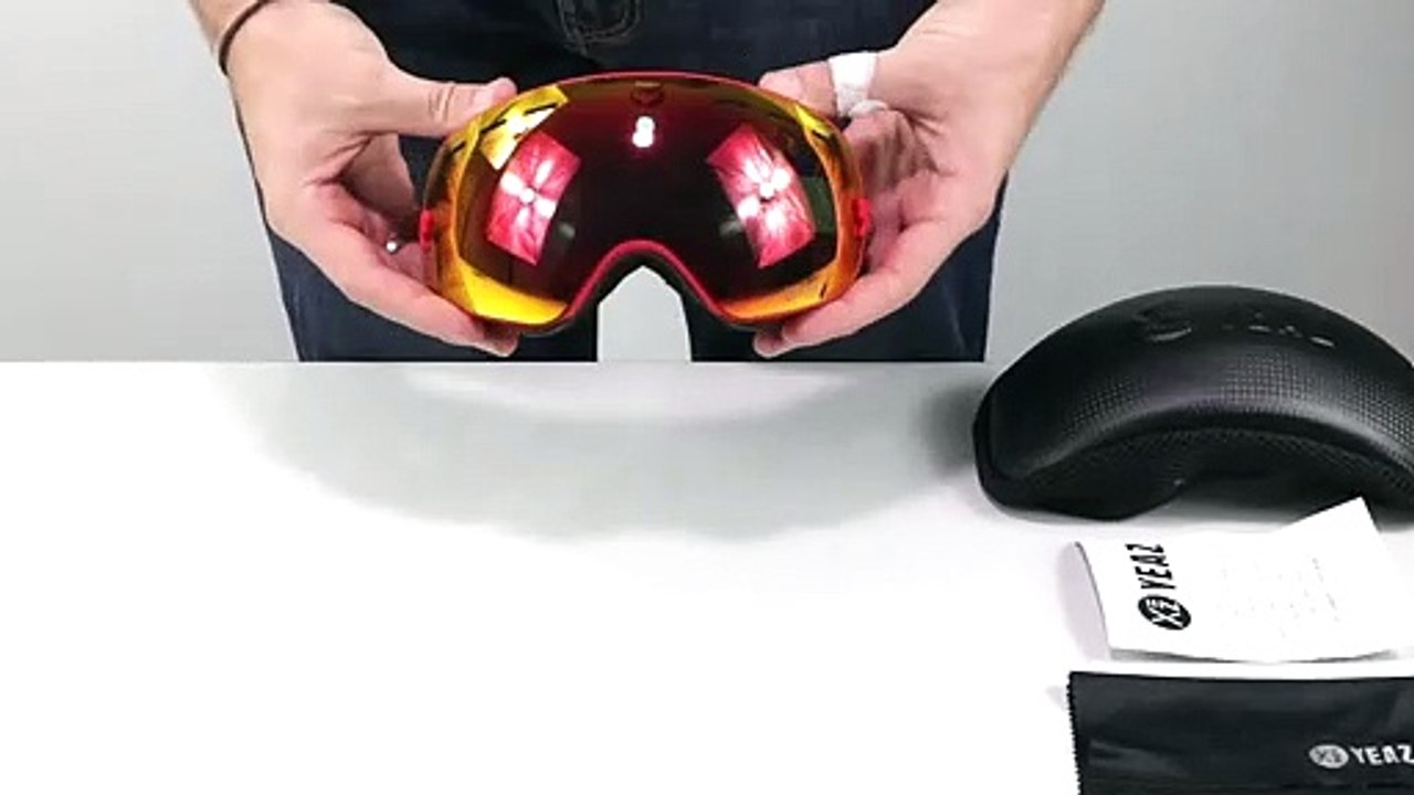 YEAZ XTRM-SUMMIT red frame - unboxing