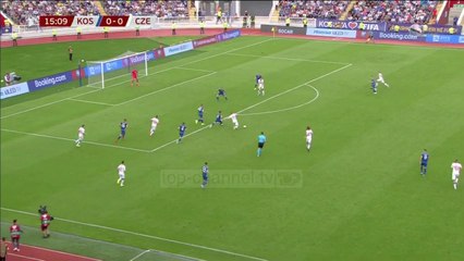 Kosova mund Çekinë, e para në grupin A. Dy vite pa asnjë humbje - Top Channel