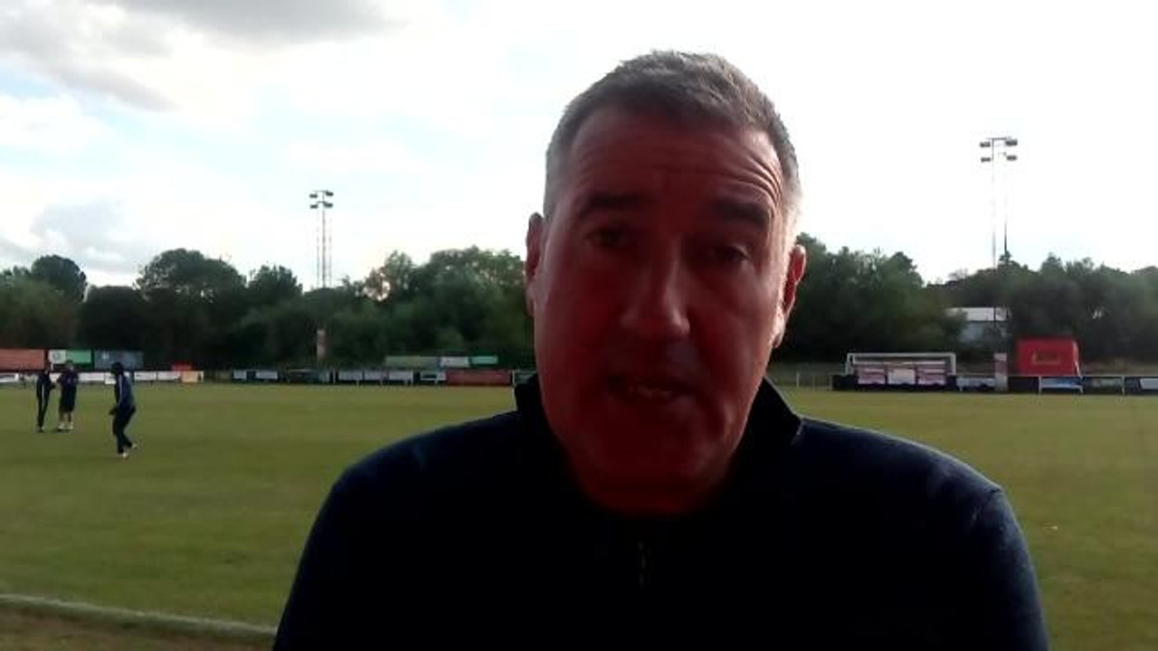 Banbury United boss Mike Ford's post-match interview
