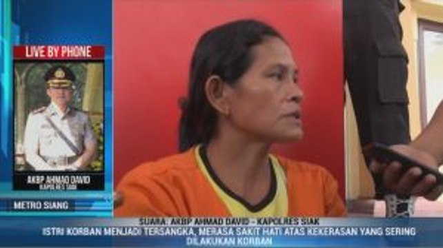 Sakit Hati Jadi Motif Istri di Siak Dalangi Pembunuhan Suami