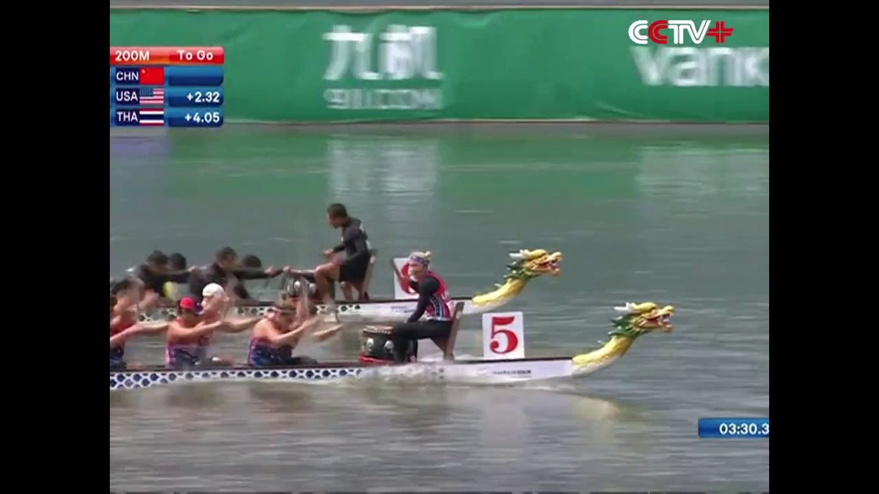DRAGON BOAT - China wins first world championships gold
