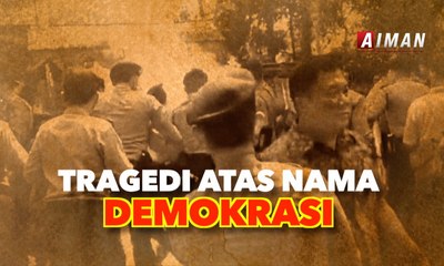 Unjuk Rasa Brutal, 4 Polisi Terbakar | Tragedi Atas Nama Demokrasi - AIMAN (1)