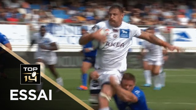 TOP 14 - Essai Scott HIGGINBOTHAM (UBB) - Castres - Bordeaux-Bègles - J3 - Saison 2019/2020