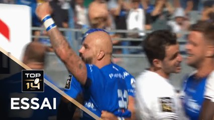 TOP 14 - Essai Benjamin LAPEYRE (CO) - Castres - Bordeaux-Bègles - J3 - Saison 2019/2020