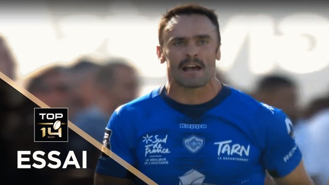 TOP 14 - Essai Thomas COMBEZOU (CO) - Castres - Bordeaux-Bègles - J3 - Saison 2019/2020