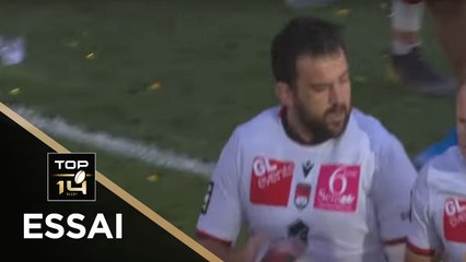 TOP 14 - Essai Clément RIC (LOU) - Toulon - Lyon - J3 - Saison 2019/2020