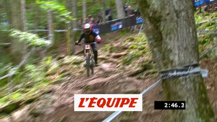 Cabirou remporte la dernière étape - VTT - CM (F)
