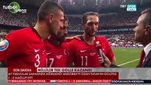Yusuf Yazıcı, Merih Demiral ve İrfan Can kahveci'nin maç sonu açıklamaları
