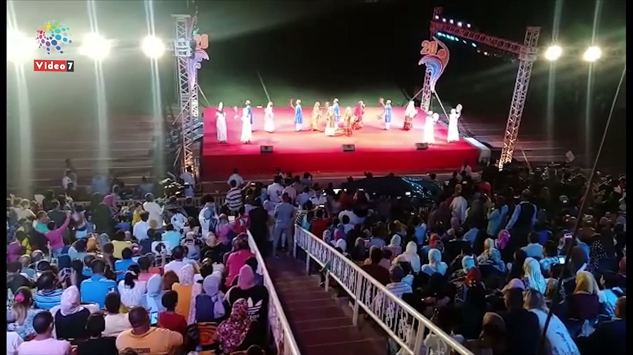 ختام مهرجان الإسماعيلية الدولى للفنون الشعبية فى دورته الـ 20