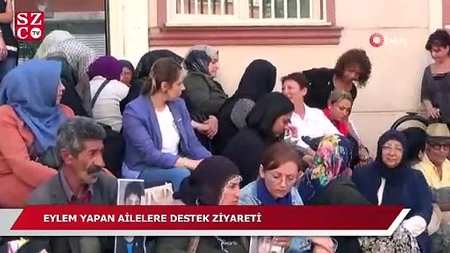 HDP önündeki annelere Cumhuriyet Kadınları’ndan destek!