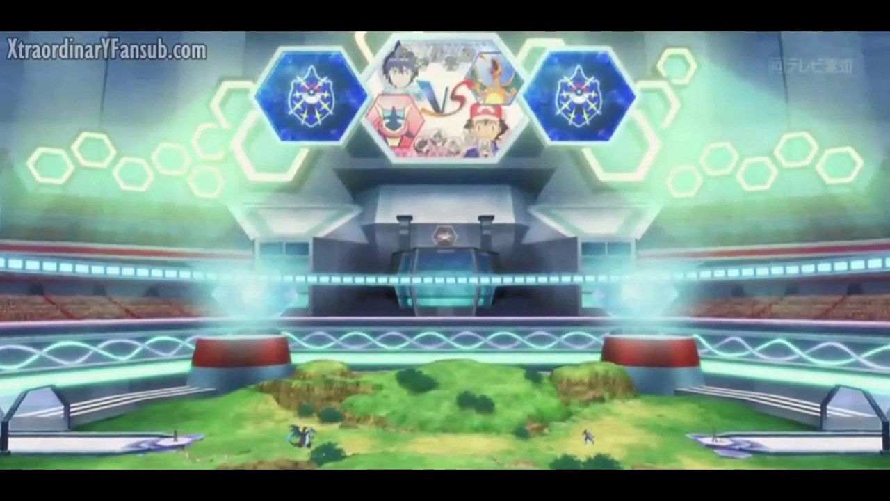 Greninja ash vs Mega charizard x (the weekend whip-anacondrai remix