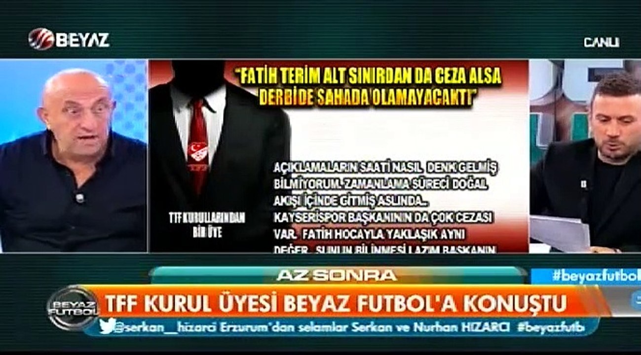 O TFF yöneticileri ilk kez Beyaz TV'ye konuştu