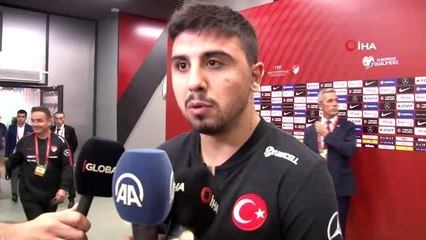 Ozan Tufan: "Önemli olan milli takım bayrağının dalgalanması"