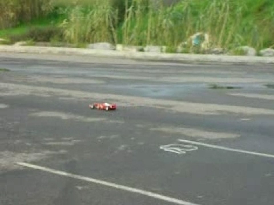 F1 en demonstration en corse (très rare)