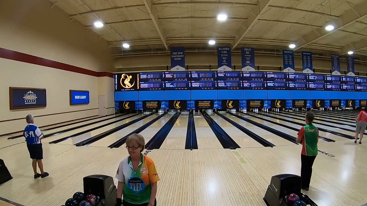 Day Four Lanes 3 to 10 World Bowling Senior Championships Women's