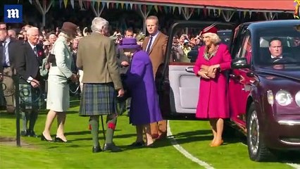 Queen Elizabeth and Prince Charles attend annual Highland Gathering