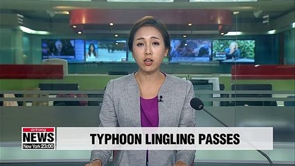 S. Korea reports 3 deaths from Typhoon Lingling; flights resume at airports