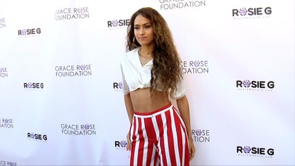 Skylar Stecker 16th Annual Grace Rose Fashion Fundraiser Purple Carpet
