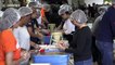 Aid organisation prepares boxes for hurricane-ravaged Bahamas