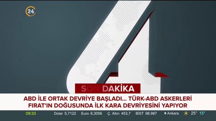 ABD ile karada ortak devriye başladı