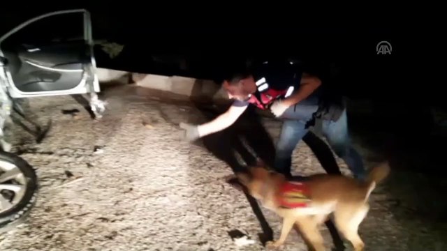 'Dur' ihtarına uymayan araçta uyuşturucu çıktı - GAZİANTEP