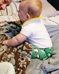 Funniest Daddy Makes Baby Laugh Moments - Cute Baby Video