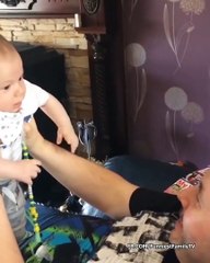 Funny Daddy And Adorable Baby Moments - Best Baby Video