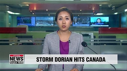 Hurricane Dorian makes landfall in Canada