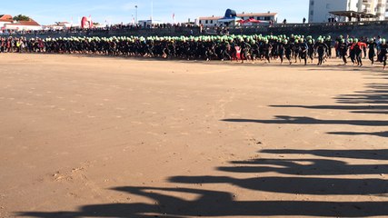 La distance M, épreuve phare du week-end de triathlon