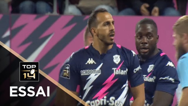 TOP 14 - Essai Kylan HAMDAOUI (SFP) - Paris - Bayonne - J3 - Saison 2019/2020