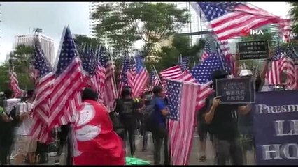 - Hong Konglu Protestocular Trump'tan Yardım İstedi