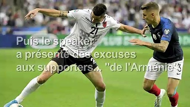 France-Albanie : mauvais hymne albanais et victoire des Bleus