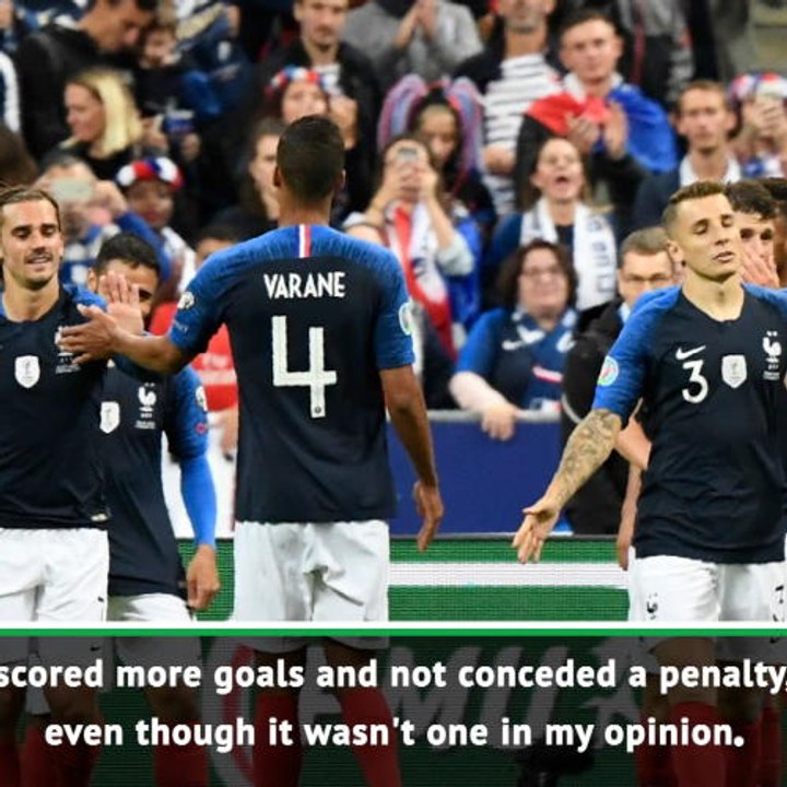 Giroud delighted with 'almost perfect' France