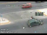 Accident de fou voiture baniol