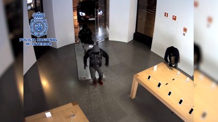 Detenidos 20 aluniceros por desvalijar tiendas de telefonía en España
